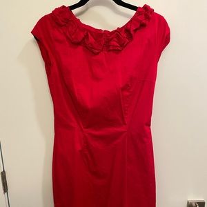 Beautiful red dress from Shabby Apple